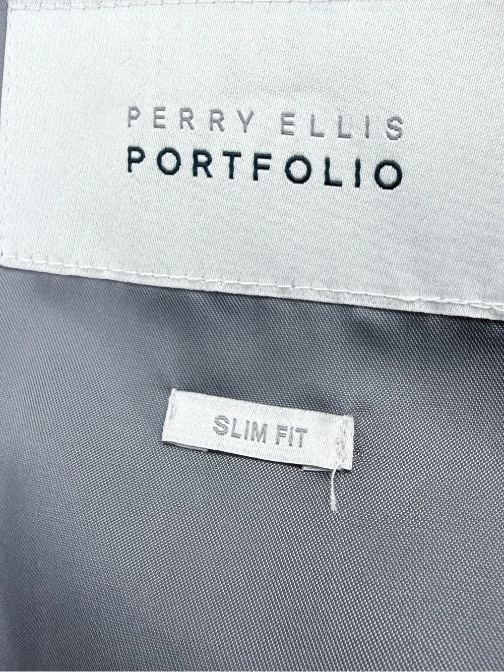 Perry Ellis Portfolio Men's Royal Blue Two-Button Suit, NWT